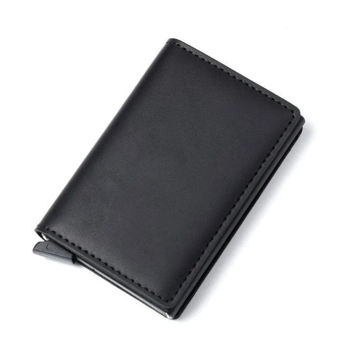 PU Leather Slim Pop Up Wallet